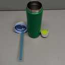 Owala FreeSip Insulated Stainless Steel Water Bottle with Straw, BPA-Free Sports Water Bottle, Great for Travel, 24 Oz, Putting Green