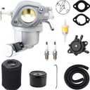 Carburetor Tune up Kit Compatible with John Deere Z255 Z315E Z335E Z335M Z345M Z345R Z355E Z355R Zero Turn ZTrak Mowers