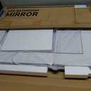 TETOTE LED Bathroom Mirror 24 x 30 Inch Lighted Bathroom Vanity Mirror with Lights, Brighter Frontlit and Backlit Light up Anti Fog Mirror, 3-Color Dimmable, Shatterproof Tempered Glass, Waterproof