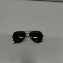 livho Sunglasses for Men Women Aviator Polarized Metal Mirror UV 400 Lens Protection (Black Grey)
