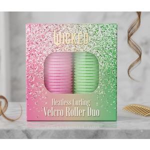 3 x WICKED Stain Ribbon Hair Rollers 3PK