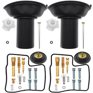 2 Pcs Carburetor Rebuild Kits Replacement for Honda Shadow VLX 600 1994 1995 1996-2003 Carb Repair Kit with Diaphragm
