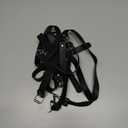 Punk Harness Belts for Woman Leather Chest Body Chain Belt Rave Halloween Accessories Belt Adjustable Gothic (Fit Waist 24.8-36 in)