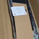 WLIVE Dresser TV Stand for 45, 50, 55 inch TV, Entertainment Center with LED Lights & Charging Station, Chest of Drawers with 8 Fabric Drawers and Open Shelves for Living Room, Hallway, Rustic Brown