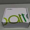 parro Gold Door Knobs Interior,Privacy Door Knob with Lock,Pismo Doorknob with Rectangle Rosette for Bath & Bedroom