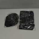 Headrest Covers for Cars Satin Universal Car Headrest Covers 2pcs for Hair Protection Adjustable and Reusable Anti-Dirty Flexible Hear Rest Cover for Auto Cars Trucks Black