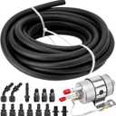 58 PSI LS Swap Fuel Filter Regulator with 25FT 6AN EFI Fuel Hose & 6 AN Fittings Compatible With C5 Corvette