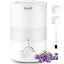 LEVOIT - Humidifiers for Bedroom - Quiet (3L Water Tank) - Cool Mist/Top Fill/Essential Oil Diffuser/25Watt - Home/Large Room - 360° Nozzle - Rapid Ultrasonic Humidification for Baby Nursery/Plant