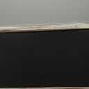 MyGift 35-Inch Wall-Mounted Chalkboard Sign, Vertical/Horizontal Hanging Torched Wood Frame Erasable Message Board