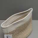 Woven Cotton Rope Plant Basket for 8" Flower Pot Small Basket for Plants Storage Organizer H7.5 x W8.5