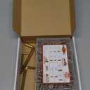 191 PCS Threaded Inserts for Wood, 1/4"-20, 5/16"-18, 3/8"-16 Threaded Wood Inserts Furniture Screw Assortment, Wood Threaded Inserts with Hex Wrench (zinc plated)