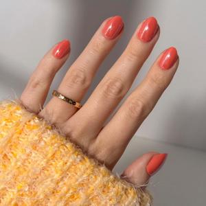 Glamnetic Press On Nails - Angelic Touch Spring Nails | Short Oval Fake Nails in a Delicate Nude Base with White French Tips and a Velvet Finish | 15 Sizes - 30 Nail Kit with Glue