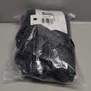 DUJUIKE Headboard Cover for Queen Bed, Stretchy Velvety Headboard Slipcover, Dustproof Durable Protector Cover for Bed Headboard, Velvet Soft Fabric (Jet Black) (Queen Headboard Length (59"-67"))