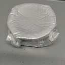 Alipis Stainless Steel Countertop Trash can Lid 6 Inch Round Recessed Cover Small Wastebasket Chute for Kitchen Bathroom Office Space-Saving