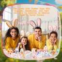 50 Pcs 3 Inches Clear Easter Eggs Fillable Plastic Easter Eggs Empty Transparent Eggs for Easter Hunt Easter Basket Stuffers