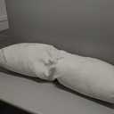 Full Body Pillow for Adults Shredded Memory Foam Long Pillow for Sleeping with Removable Cover Firm Hug Pillows for Side and Back Sleepers 20x54