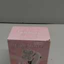 Electric Razors for Women, Rechargeable Rotary Painless Shaver for Legs Bikini Facial Hair Removal, Body Wet/Dry Razor Water Resistant Grooming Kit, Cordless Womens Trimmer for Lady (Light Pink)