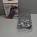 Calming Heat Massaging Vibrations Weighted Heating Pad by Sharper Image | Temperature Settings, Auto Shut-Off Feature, Gift for Holidays, Women & Men | 3 Heat, 6 Massage, 12 x 24, 4 lbs