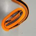 Heavy Duty Dog Leash, 4-6FT Shock Absorbing Dog Leashes with Traffic Handle and Comfortable Padded Handles, Advanced Easy Metal Clip, No Pull Reflective Leash for Medium Large Dogs That Pull (Orange)