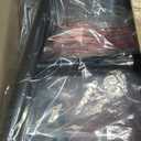 LUE BONA Windsor Wooden Bar Stools Set of 2 for Kitchen Island, Farmhouse 24 Inch Counter Height Stools Chairs with Spindle Back, Black