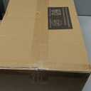 BESTSTAR 200PCS Clear Gold Plastic Plates Set, 100 10.25 inch Dinner Plates and 100 7.5 inch Dessert Plates, Disposable Plates for Party, Wedding