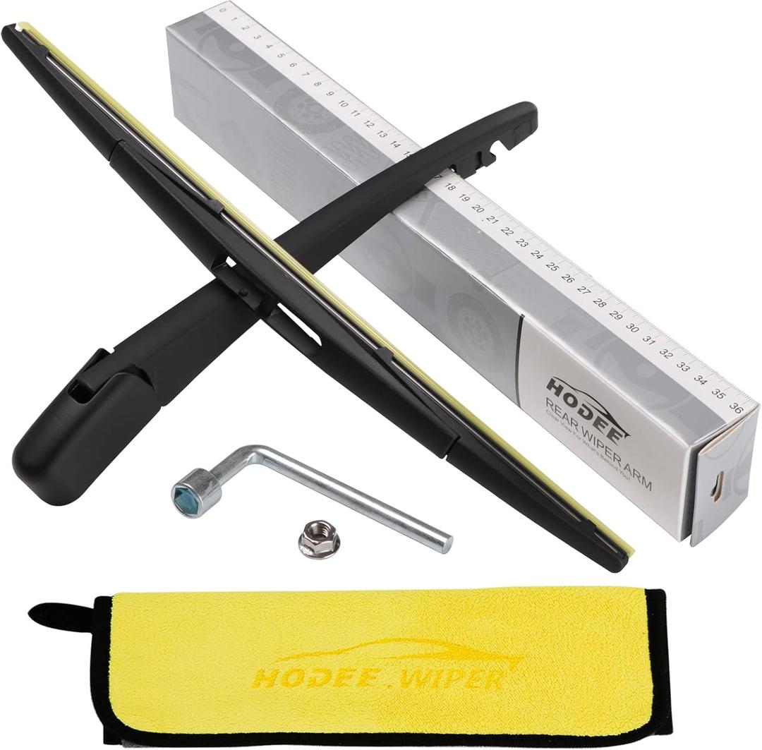 Rear Wiper Arm Blade Nut Set Replacement for Subaru Forester 2006-2020,Outback Impreza 2005-2017,Tribeca,Impreza,Legacy,Back Windshield Wiper Assembly with Window Wiper Cap Cover Accessories