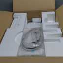FVZ Bidet Toilet Seat Elongated Smart Heated Toilet Seat with Warm Water & Dryer, Feminine & Child Wash, Self-Clean Stainless Steel Nozzle, Adjustable Water Pressure, Slow Close Lid