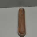 BENECREAT Walnut Wood Pen Tray, Long Oval Wooden Pencil Holder, Wooden Desktop Organizer Rest, Office and School Supplies, Gift for Student Teacher Writer(Coffee, 7.9x1.8x0.9 inch)