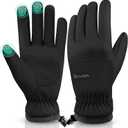 ihuan Winter Ski Snow Gloves Waterproof Running Mens Women Touchscreen- Cycling DrivingThermal Warm Cold Weather, Small 