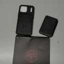 for iPhone 17 Pro Max Case Wallet Compatible with Magsafe, RFID Blocking Magnetic Card Holder 2 in 1 Detachable Kickstand Shockproof Phone Case for iPhone 17 Pro Max 6.9" Carbon Black