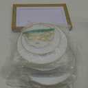 supernal 3 Tier Cupcake Stands, 6pcs Plastic Trays, Cake Platters Includes 6 pcs Pastry Trays,4 Pack Cupcake Dessert Stand