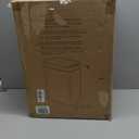 iTouchless 13 Gallon Wings-Open Kitchen Trash Can with Lid and Odor Filter, Stainless Steel, Dog Proof Automatic TrashCan Garbage Bin for Home Office Work Bedroom Living Room Garage Slim Wastebasket