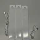 Rihvy Under Cabinet Lighting 3 Packs, Rechargeable Motion Sensor Light Indoor, 8 Inches, 3 Color Temps, Dimmable Closet Light Stick on, Under Counter Lights for Kitchen