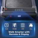 Walking Pad Treadmills for Home with Remote Control&LED Display