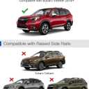 Wonderdriver 300lbs Lockable Roof Rack Cross Bars Compatible with Subaru Forester 2014-2026 with Raised Side Rails (Not for Wilderness), Heavy Duty Aluminum Roof Rails Crossbars Rooftop Luggage