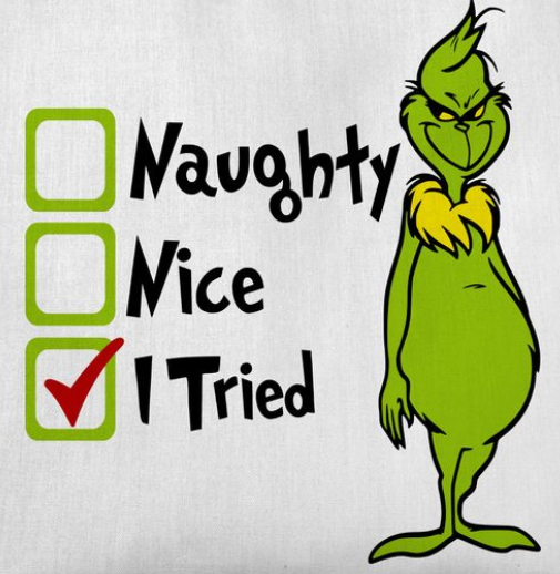 50 Pack Christmas Cocktail Beverage Napkins 5 * 5'' Christmas Naughty Nice I Tired Decor Luncheon Napkins For A Birthday Holiday, Wedding, Cocktail Party