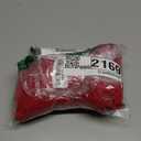 Faux Fur Christmas Tree Skirt Red Xmas Tree Skirt Base Mat for Indoor Christmas Decorations (Red, 30 Inch)