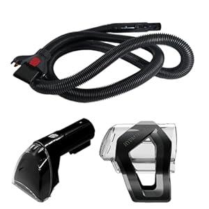 Replacement 8-Foot Hose Assembly with 3" Tough Stain Brush & Self-Cleaning Tools for Bissell Carpet Cleaners TurboClean, ProHeat 2x Revolution Pet, and HydroSteam, Bissell Carpet Cleaner Parts
