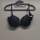 Calvin Klein Women's Constant Push Up Plunge Bra (34C, Black)