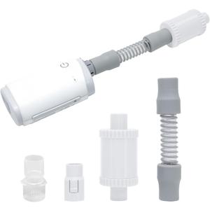 Cpap Muffler for AirMini with Cpap Hose Adapter, Noise-Absorbing Sponge, Quiet Sleep in Travel, No Air Leakage - Adapter Fits for Universal Standard 22mm Diameter Tubing