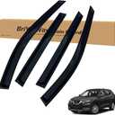 Vent Shades Rain Guards for Nissan Rogue 2014 2015 2016 2017 2018 2019 2020 Accessories, for Nissan Rogue Window Deflectors Window Visors