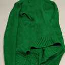 SCENEREAL Knitted Dog Sweater for Large Medium Small Dogs, Cat Dog Winter Coat Warm Sweatershirts Outfits, Classic Pet Clothes with Leash Hole, Soft Pet Knitwear Apparel for Girls Boys, Green XXL