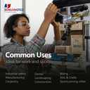 safety goggles, scratch resistant and impact resistant fully transparent goggles, certified by ANSI Z87.1