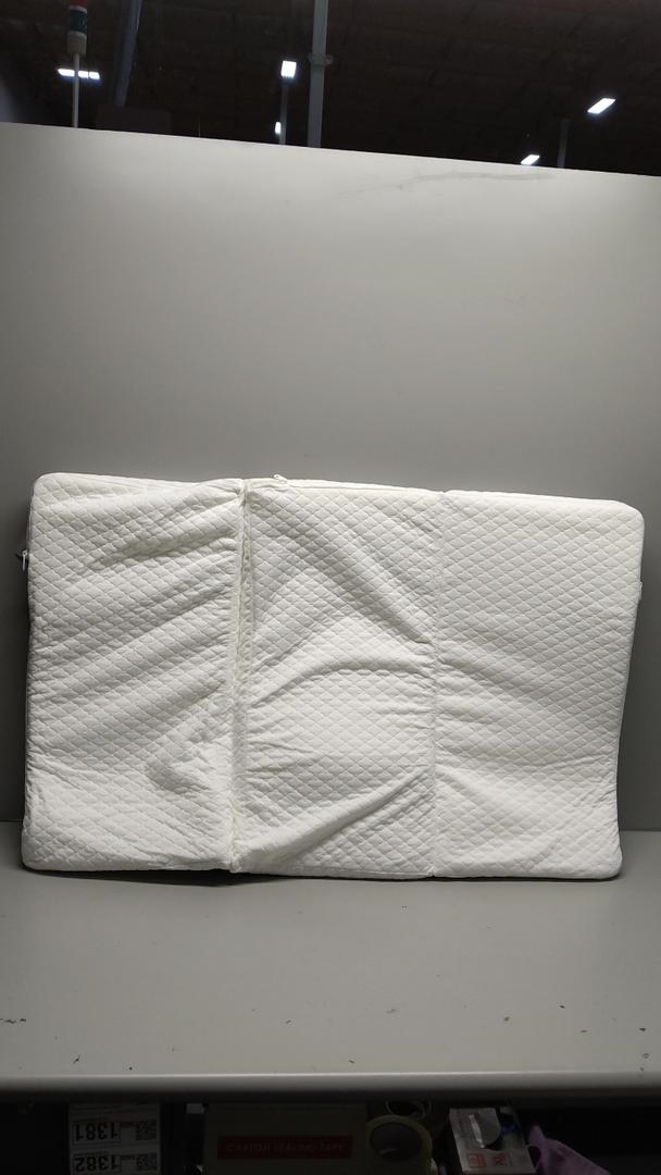 Foldable Travel Pack n Play Mattress Pad,Waterproof Portable Mini Crib Mattresses, Baby Bed Playpen Memory Foam Topper  2x3 ft