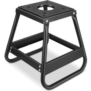 DNA MOTORING Universal Motorcycle Dirt Bike Stand 1000lbs Capacity Dirtbike Panel Stand Heavy Duty Dirtbike Maintenance Motorcycle Box Stand Black TOOLS-00779
