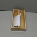 BAMEOS Kitchen Drawer Organizer,Small Silverware Drawer Organizer,Bamboo Utensil Organizer for Bathroom, Dressing Room, Office, Pantry (Natural, 11"x 3") Set of 2