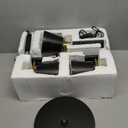 LED Tree Floor Lamp, 2500LM Super Bright Standing Lamp with Remote & Touch Control, 4 Color Temperatures, 3 Rotatable Lights, Modern Dimmable Floor Lamps for Living Room Bedroom Office (Black & Gold)