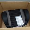 Chicco GoFit Backless Booster Car Seat Without Latch Attachment, Travel Booster Seat for Car, Portable Car Booster Seat for Children 40-110 lbs., Shark/Black/Grey