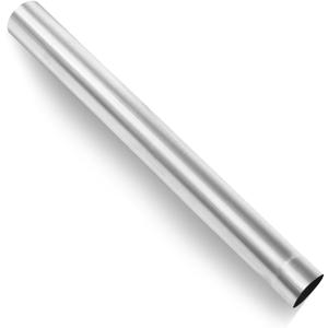 Exhaust Pipe, 2.5'' Stainless Steel Straight DIY Custom Mandrel Exhaust Pipe, 30 Inch Length, 2.5'' OD Mandrel Straight Pipe