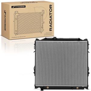 A-Premium Engine Coolant Radiator with Transmission Oil Cooler Compatible with Toyota 4Runner 1996-2002 Automatic Transmission, Replace# 1640075181, 16410YZZAJ